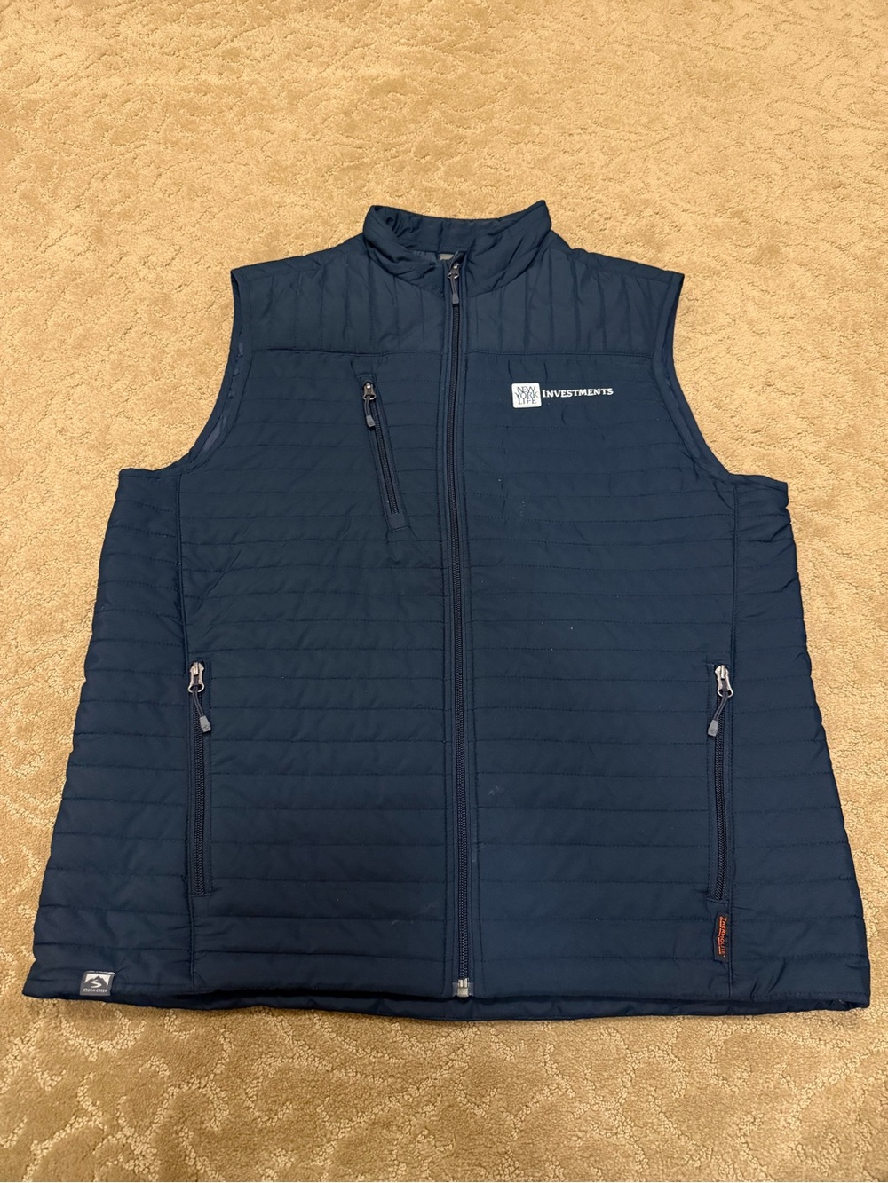 Large Men's Storm Creek Front Runner 120 GSM Insulated Quilted Vest